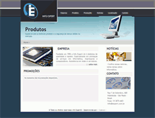 Tablet Screenshot of iexpert.com.br